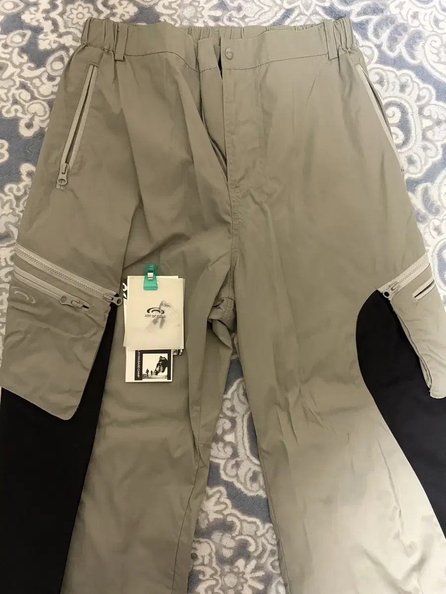 SAN SAN GEAR | 산산기어 San San Gear LINEN BLOCK PANTS